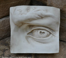 Load image into Gallery viewer, Roman Michelangelo large David Eye, Nose or mouth face Plaque Sculpture www.Neo-Mfg.com museum reproduction Brucciani sold as EACH