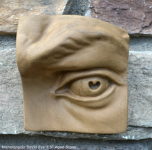 Load image into Gallery viewer, Roman Michelangelo David Eye, Nose or mouth face Plaque Artifact Sculpture www.Neo-Mfg.com museum reproduction Brucciani sold as EACH