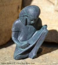 Load image into Gallery viewer, Egyptian Scribe Sculpture reproduction art 2.75" www.Neo-Mfg.com home decor Museum