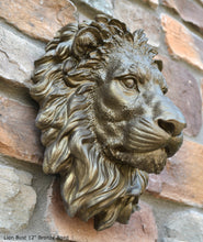 Load image into Gallery viewer, African lion wall Sculpture plaque 12&quot; www.Neo-Mfg.com art decor
