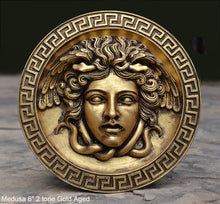 Load image into Gallery viewer, History Medusa Versace design Artifact Carved Sculpture Statue 8" www.Neo-Mfg.com