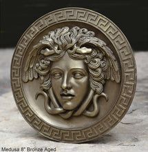 Load image into Gallery viewer, History Medusa Versace design Artifact Carved Sculpture Statue 8" www.Neo-Mfg.com