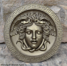 Load image into Gallery viewer, History Medusa Versace design Artifact Carved Sculpture Statue 8" www.Neo-Mfg.com
