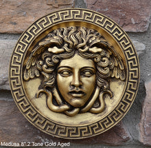 Load image into Gallery viewer, History Medusa Versace design Artifact Carved Sculpture Statue 8" www.Neo-Mfg.com