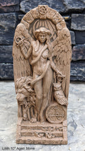 Load image into Gallery viewer, Babylonian Lilith Mesopotamia Sculptural wall relief carving plaque www.Neo-Mfg.com 10"