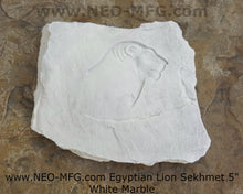 Load image into Gallery viewer, History Egyptian Lion Sekhmet Stela Fragment Sculptural wall relief plaque www.Neo-Mfg.com 5&quot; k14
