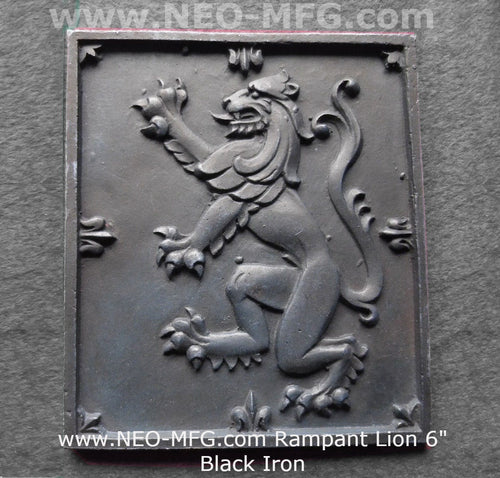 Animal LION Rampant Lowenbrau sculpture wall Plaque www.Neo-Mfg.com 6