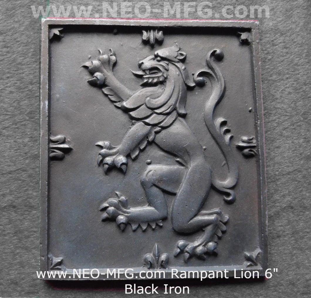 Animal LION Rampant Lowenbrau sculpture wall Plaque www.Neo-Mfg.com 6