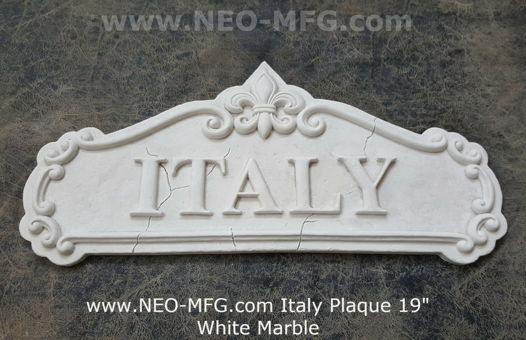 Decor Italy Framed Tuscan wall art plaque 19