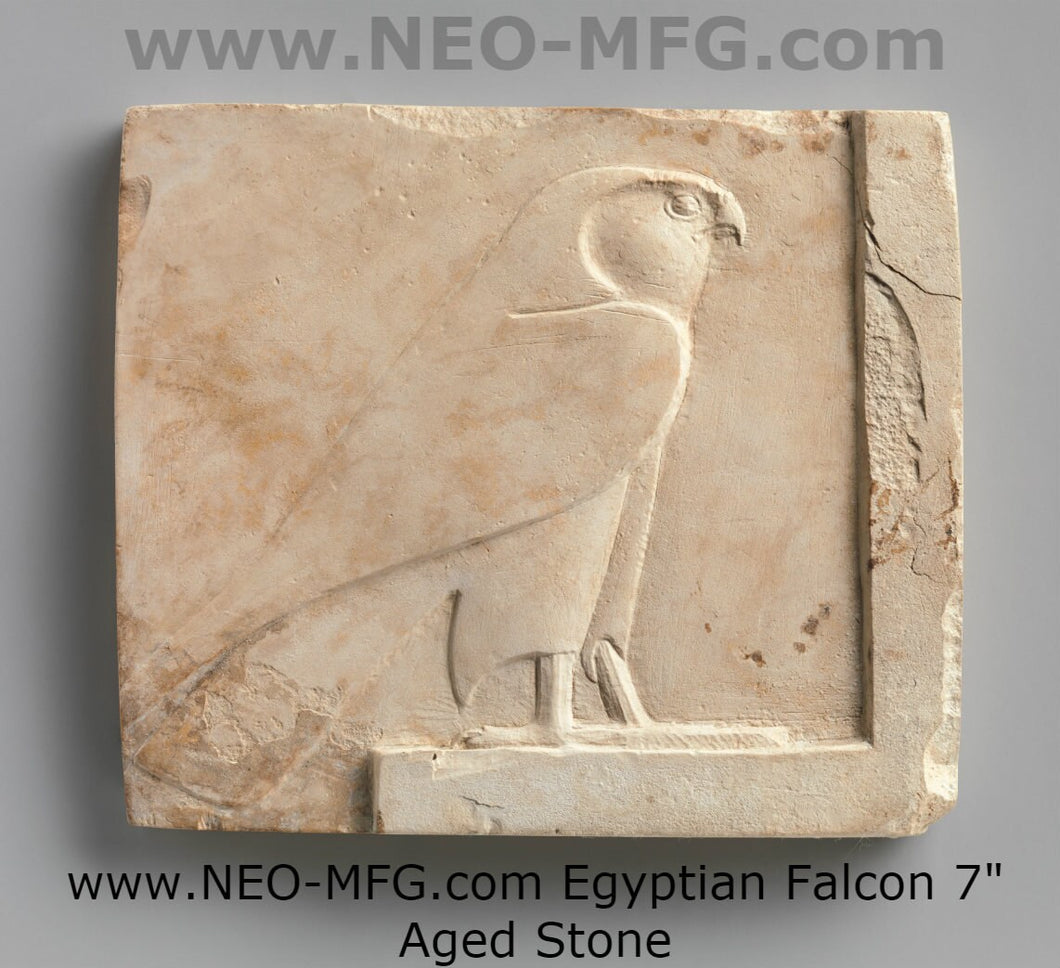 History Egyptian Falcon Stela Fragment Sculptural wall relief plaque www.Neo-Mfg.com 7