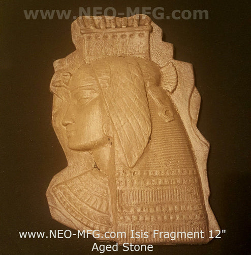 History Egyptian Isis Nekhbet Stela Fragment Sculptural wall relief plaque www.Neo-Mfg.com 12