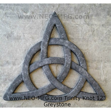 Load image into Gallery viewer, Celtic decor Trinity Knot Wall Plaque sculpture Irish www.Neo-Mfg.com 12&quot; p11

