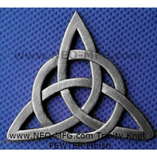 Load image into Gallery viewer, Celtic decor Trinity Knot Wall Plaque sculpture Irish www.Neo-Mfg.com 12&quot; p11
