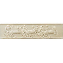 Load image into Gallery viewer, History Roman 3 Chariots Stela Fragment Sculptural wall relief plaque www.Neo-Mfg.com 9&quot;
