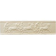 Load image into Gallery viewer, History Roman 3 Chariots Stela Fragment Sculptural wall relief plaque www.Neo-Mfg.com 9"
