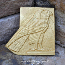 Load image into Gallery viewer, History Egyptian Horus Sculptural wall relief plaque www.Neo-Mfg.com 7&quot; k19
