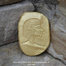 Load image into Gallery viewer, History Egyptian Ankhesenpaaten fragment Sculptural wall relief plaque www.Neo-Mfg.com 4&quot;
