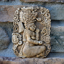 Load image into Gallery viewer, History Aztec Maya Mesoamerica Itza plaque wall Sculpture Statue www.Neo-Mfg.com 6&quot;

