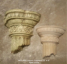 Load image into Gallery viewer, Roman Greek Wall Column plaque Fragment relief www.Neo-Mfg.com 13&quot; each

