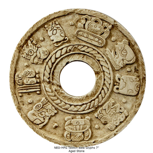 History Aztec Maya Mesoamerica Tzolkin plaque wall Sculpture Statue www.Neo-Mfg.com 7