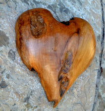 Load image into Gallery viewer, Solid Aged wood Heart wall home decor sculpture 10" www.NEO-MFG.com - 1 of a kind - Love
