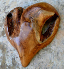 Load image into Gallery viewer, Solid Aged wood Heart wall home decor sculpture 10" www.NEO-MFG.com - 1 of a kind - Love

