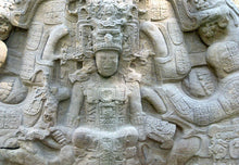 Load image into Gallery viewer, Aztec Mayan The Great Turtle P Stelae Quirigua 14" wall sculpture statue plaque www.NEO-MFG.com
