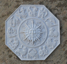 Load image into Gallery viewer, Zodiac Sculptural wall relief plaque home decor 17&quot; www.Neo-Mfg.com
