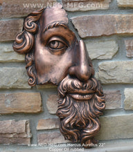 Load image into Gallery viewer, Marcus Aurelius Antoninus Augustus 3D Portrait Face Wall Plaque Sculpture Fragment 22&quot; Museum Quality www.Neo-Mfg.com
