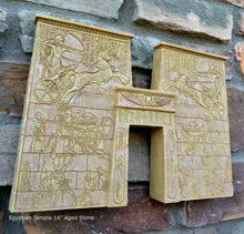 Load image into Gallery viewer, Egyptian Temple Sculpture museum reproduction art 14&quot; www.Neo-Mfg.com home decor
