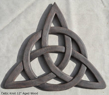 Load image into Gallery viewer, Celtic decor Trinity Knot Wall Plaque sculpture Irish www.Neo-Mfg.com 12&quot; p11
