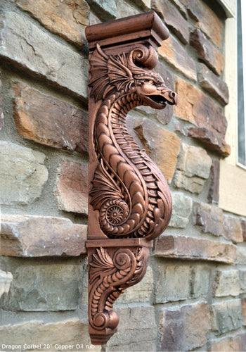 Dragon Corbel Carved Sculpture Statue www.Neo-Mfg.com 20