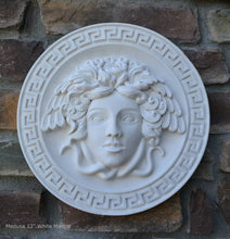 Load image into Gallery viewer, History Medusa Artifact Carved wall plaque Sculpture Statue 12&quot; www.Neo-Mfg.com high relief c6
