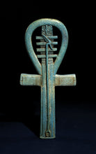 Load image into Gallery viewer, History Egyptian Ankh Artifact Sculpture Statue 9&quot; Tall www.Neo-Mfg.com wall plaque museum replica j22
