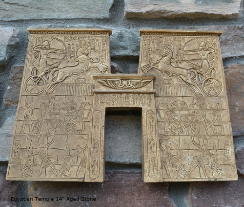 Egyptian Temple Sculpture museum reproduction art 14