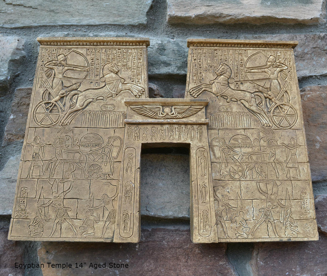 Egyptian Temple Sculpture museum reproduction art 14