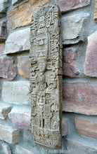 Load image into Gallery viewer, History Aztec Maya Artifact Carved Otum Quirigua Stela Sun Stone Sculpture Statue 15" Tall www.Neo-Mfg.com
