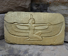 Load image into Gallery viewer, History Egyptian ISIS Sculptural wall relief plaque Neo-Mfg 9.5" e28
