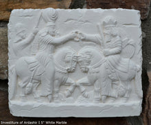 Load image into Gallery viewer, Assyrian Persian investitures of Ardashir I Artifact Carved Sculpture Statue 5&quot; ww.Neo-Mfg.com Home decor g5
