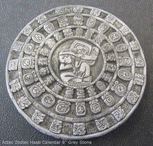 Load image into Gallery viewer, History MAYAN AZTEC Haab Zodiac 3 ring CALENDAR Sculptural wall relief plaque 8.25&quot; Museum Quality www.Neo-Mfg.com n13

