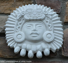 Load image into Gallery viewer, Aztec Inca Zapotec Idol ceremonial mask sculpture wall plaque art www.neo-mfg.com 8&quot; home garden decor n8
