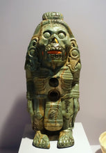 Load image into Gallery viewer, Aztec Mayan Xolotl Underworld ancient replica Sculpture www.Neo-Mfg.com 7" museum Reproduction
