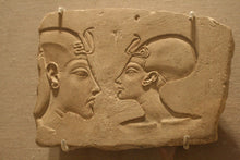 Load image into Gallery viewer, History Egyptian Akhenaten &amp; Nefertiti Wilbour Plaque Artifact Sculpture 11" www.Neo-Mfg.com home decor m12
