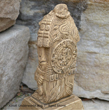 Load image into Gallery viewer, Aztec Mayan Xolotl Underworld ancient replica Sculpture www.Neo-Mfg.com 7&quot; museum Reproduction
