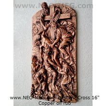 Load image into Gallery viewer, Religious Descent from the Cross Deposition Christ wall art plaque 16&quot; www.Neo-Mfg.com

