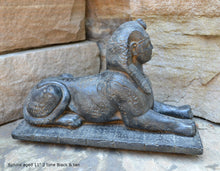 Load image into Gallery viewer, Egyptian SPHINX aged Artifact Carved Sculpture Statue 11&quot; ww.Neo-Mfg.com Home decor

