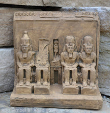 Load image into Gallery viewer, History Egyptian Abu Simbel Ramesses II Temple Artifact Sculpture Statue 8&quot; www.Neo-Mfg.com wall or table
