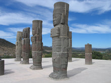 Load image into Gallery viewer, History Toltec warrior Bust Mesoamerican MAYAN AZTEC Sculptural wall relief plaque 4&quot; www.Neo-Mfg.com
