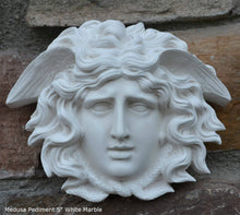 Load image into Gallery viewer, Medusa Gorgon bust Sculpture wall plaque www.Neo-Mfg.com 5" home decor Museum Reproduction
