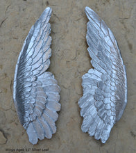 Load image into Gallery viewer, Angel Wings Aged wall sculpture statue plaque www.Neo-Mfg.com 11" p6
